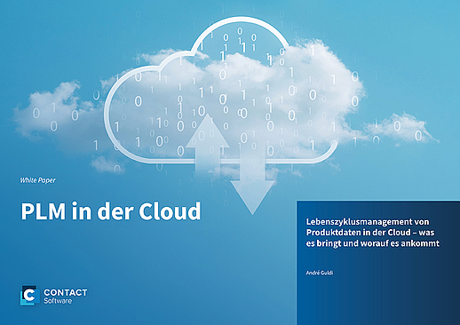 Vorschaubild zum White Paper "PLM in der Cloud".